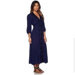 Free People Embroidered Fable Dress